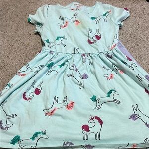 Cat & Jack Green Casual Dress